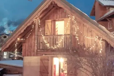 Image de Chalet à la montagne avec jardin et terrasse  Valloire Galibier centre