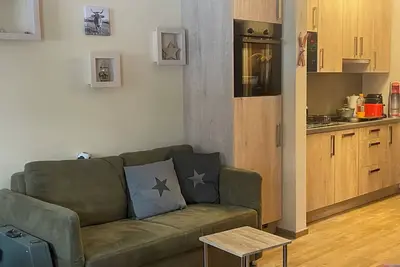 Image de Cozy apartment with mountain view, sauna, and close to the slopes
