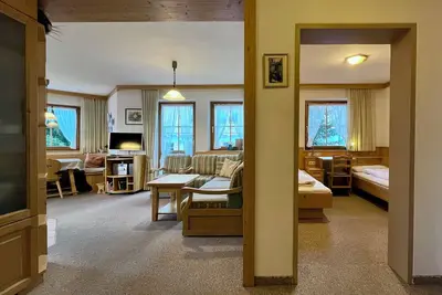 Image de Cozy apartment with mountain view, sauna, and close to the slopes