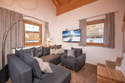 Image de Alpine hut with breathtaking mountain views and close to the slopes