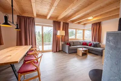 Image de Modern chalet with mountain view, sauna, and close to the slopes
