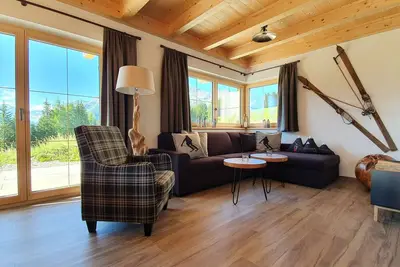 Image de Modern chalet with mountain view, sauna, and close to the slopes