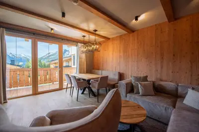 Image de Modern apartment with mountain view, sauna, and close to the slopes