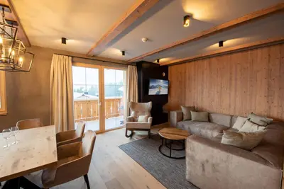 Image de Modern apartment with mountain view, sauna, and close to the slopes