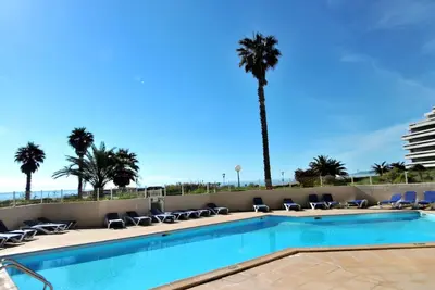 Image de Canet-en-Roussillon - T3 pour 6 pers. avec piscine et parking