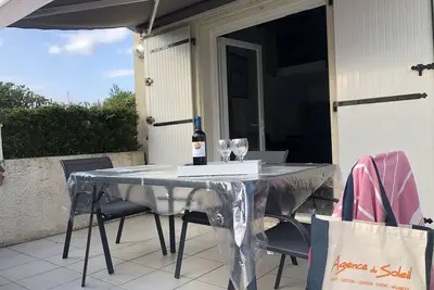 Image de Saint-Cyprien : Villa T2 Mezzanine 4/5 Pers, Moderne, Plage à 500m, Parking Privé, Animaux Ok