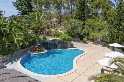 Enchanting 7-bedroom estate in Esporlas with Ac, WiFi