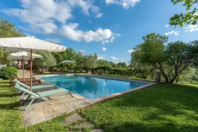 Image de Maison de vacances privée avec Wifi, piscine, climatisation, Tv, patio, près de Greve In Chianti