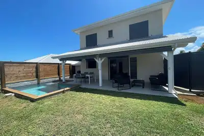Image de Villa Kanisi 2 (3 chambres \/6 pers) au centre de l'ile, classée 4 étoiles