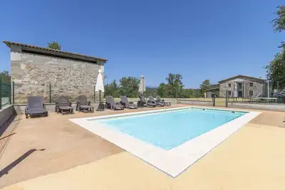 Image de Maison de vacances 'Cal Sicull' avec vue sur les montagnes, piscine privée et Wi-Fi