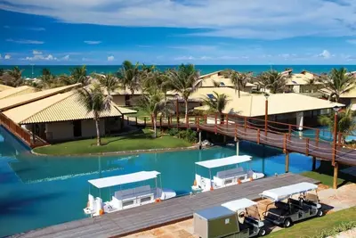 Image de Resort Dom Pedro Laguna Ceará Timeshare rent, Marambaia Beach, golf and swimming pool.