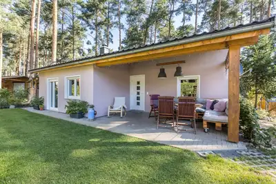 Image de Maison de vacances 'Ferienhaus Elsa' avec piscine privée, terrasse privée et jardin privé