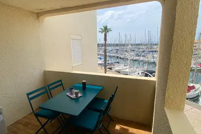 Image de Port Leucate: T2 Alcove Climatisé, 6 Pers, Parking, Animaux bienvenus