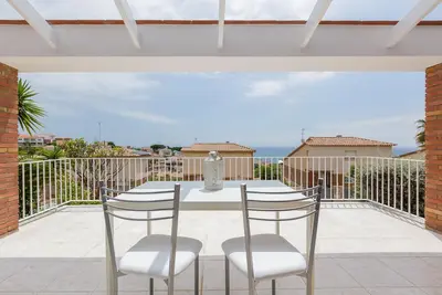 Maison de vacances 'Villa Grau' avec vue sur la mer, Wi-Fi et climatisation