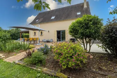 Image de Maison de vacances 'Maison Louise' avec terrasse privée, jardin privé et Wi-Fi