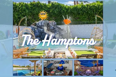 Image de TheHamptons:Pickleball, Massive pool&slide Game Rm