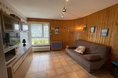 Image de Studio au pied des pistes avec Wifi, idéal pour 4 personnes, proche commerces et patinoire