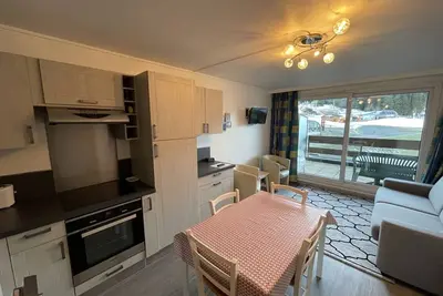Image de Charmant Studio au Coeur de la Station avec Terrasse ensoleillée et Proximité Commerces et Pistes