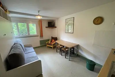 Image de Studio cosy à Laveissière près des pistes, 2 lits superposés et lit rabattable, parfait pour l'hiver