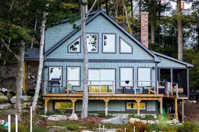 Image de Charming newly built cottage with 3 bedrooms 2 baths, internet, on Phillips lake