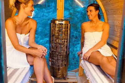 Image de -The Glen - 7 Acre Mountain Oasis, 2 Cabins, Spa, Sauna - Stunning & New -