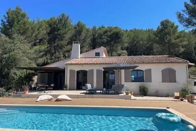 Image de Maison tout confort, en pleine nature, sans vis Ă vis, avec piscine privative