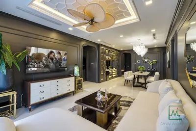 Image de Amavi Vip - Vinhome Stylist & Unique Penthouse 3bed n\/ by Landmark 81 skyscraper