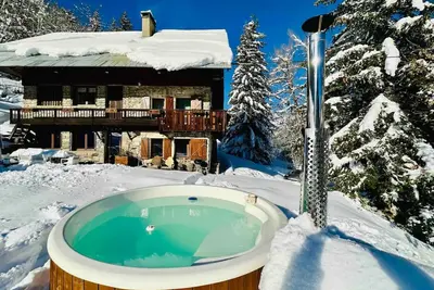 Image de Chalet vue panoramique au calme absolu, ski à 5 min