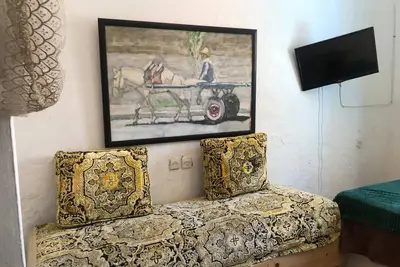 Image de Assilah's Charm & Comfort at \"Riad Mama Aicha\" few steps away from beach.
