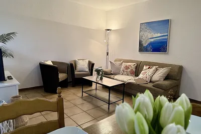 Image de Fewo Seeschwalbe: 48qm für bis zu 5 Personen mit Garten & Terrasse, nah am Deich