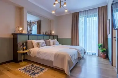 Image de Hotel room in a winery with balcony