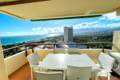 Panoramic Ocean Sunset View Studio