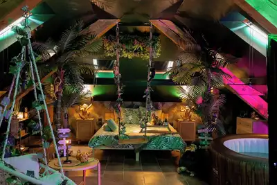 Dynasty Jungle Home Spa Jacuzzi