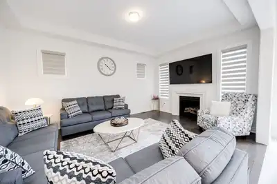 Luxury Retreat with Workspace & Spacious Backyard