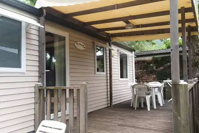 Image de Mobil-home Family Confort 32m² (3 chambres) + Terrasse couverte + Clim 8 personnes