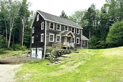 Image de Timber frame home with A/C