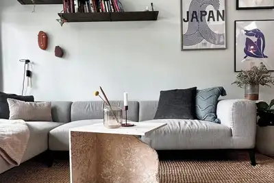Image de Scandinavian cozy apartment close to beach with pool, park, and fitness
