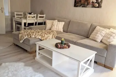 Image de Appartement Eschenweg avec balcon et vue sur le jardin, draps et serviettes de bain inclus