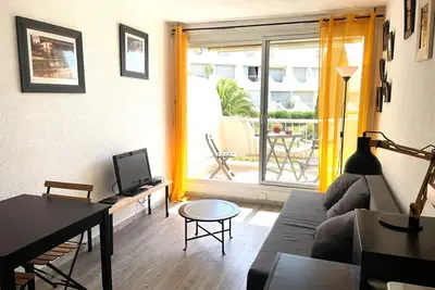 Image de Studio La Grande-Motte 2 pers. - Plage, Piscine, Terrasse, Parking Proche