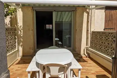 Image de Villa T3 climatisée, 57m², 5/6 pers, proche plage, rénovée, terrasse, parking, quartier animé
