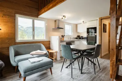 Image de Appartement cosy rénové, 6 pers, 3 pièces, proche pistes, garage