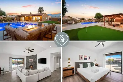 Image de Desert Haven | Pool+Hot Tub | Massive Yard | Games