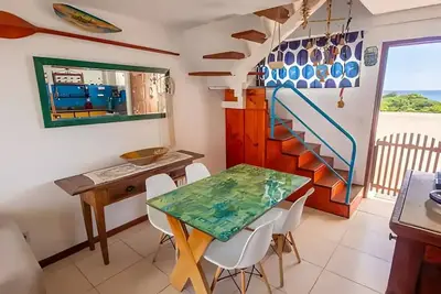 Image de Duplex Praiano com Vista Incrível da Praia Grande