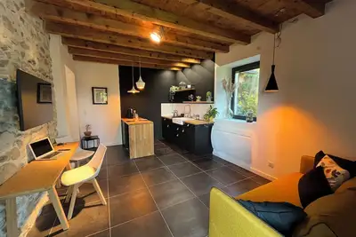 Image de Studio indépendant au calme, avec vue panoramique sur le Vercors