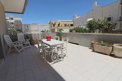 Image de Maison de vacances 'Casa Turchese à Otranto' avec jardin privé, Wi-Fi et climatisation