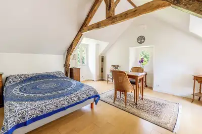 Image de Maison d'hôtes 'Chambre D'hôtes Kerdary' avec jardin partagé, Wi-Fi et climatisation