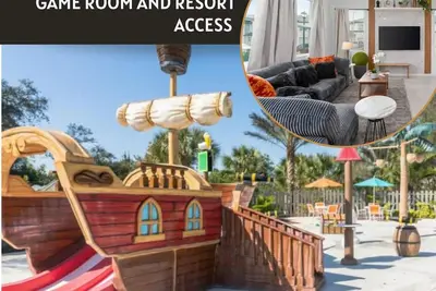 Image de Resort retreat home w Bbq grill & game room