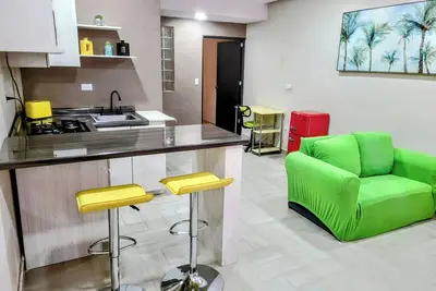 Image de Acogedor estudio con Ac, estacionamiento cerrado y WiFi en cd Juárez