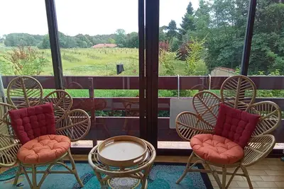 Image de Homerez - Studio cosy avec terrasse et barbecue à Cazaubon - 28 m²