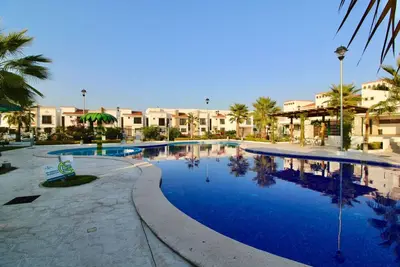 Beautiful family pool, close to the beach by Gpsrentas